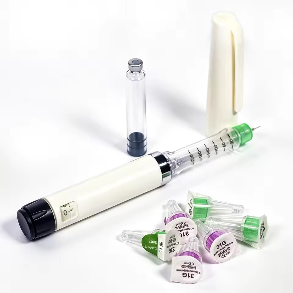 Health Wellness & Nutrition Center Llc - Stylo à insuline réutilisable 60U, stylo