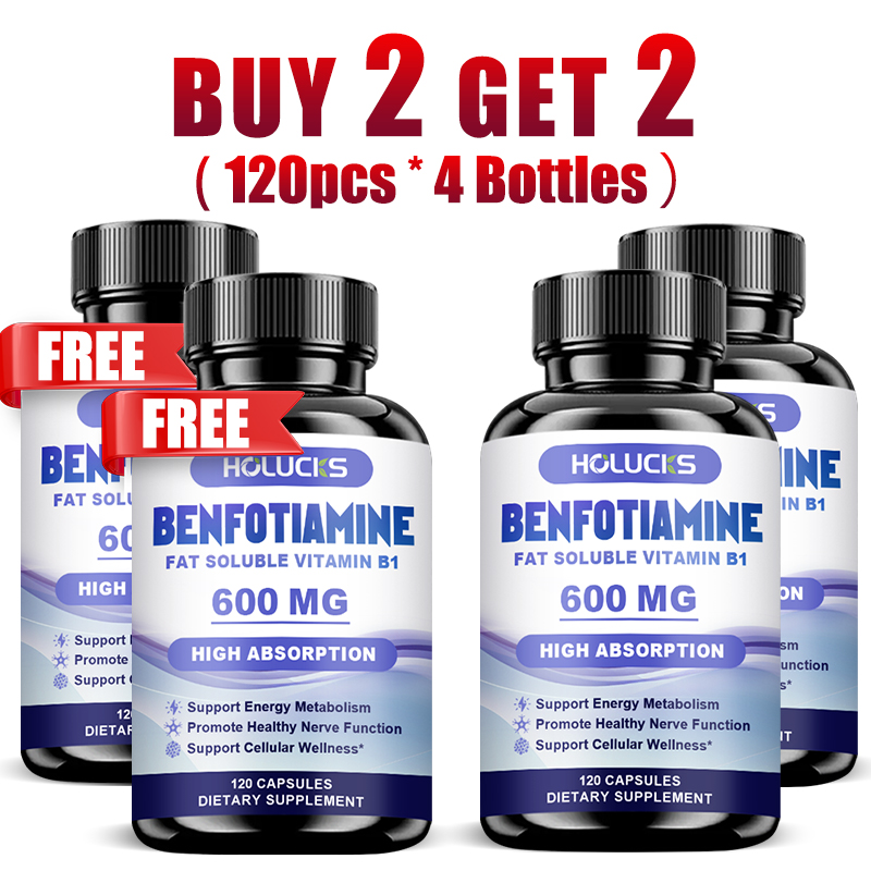 Health Wellness & Nutrition Center Llc - Capsules de Benfotiamine, avec vitamine B1