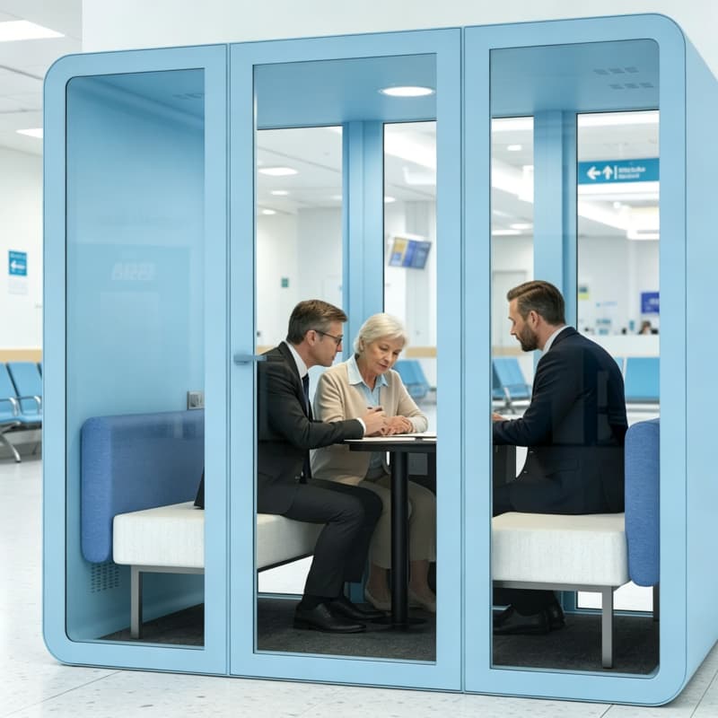 Cabine acoustique silencieuse  - Health Wellness Office avis et prix