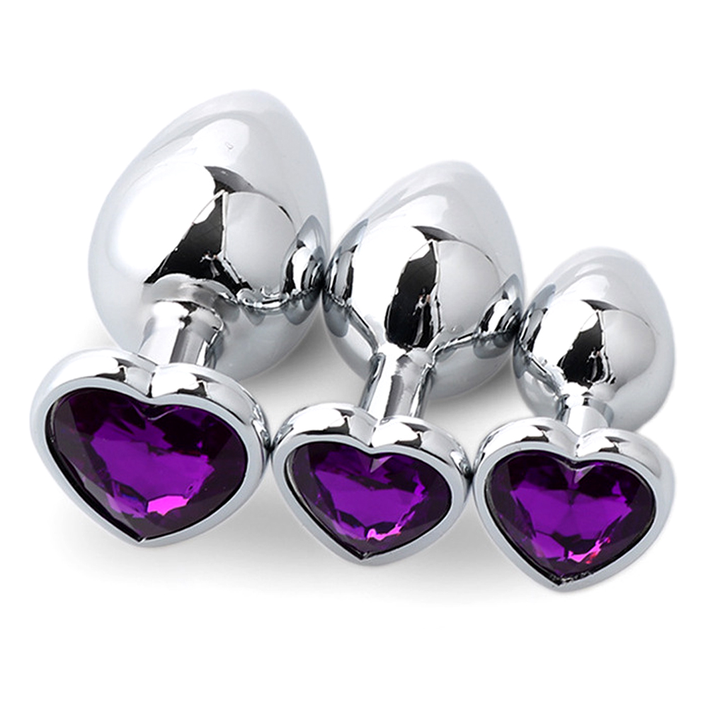 3 pièces de plugs anaux en mét - Health Wellness & Nutrition Center Llc avis et prix