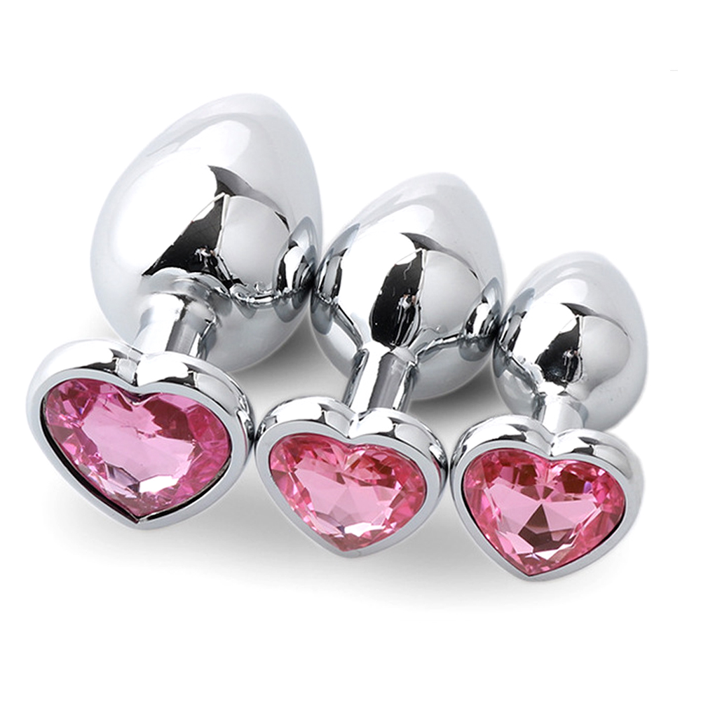 3 pièces de plugs anaux en mét - Health Wellness & Nutrition Center Llc avis et prix